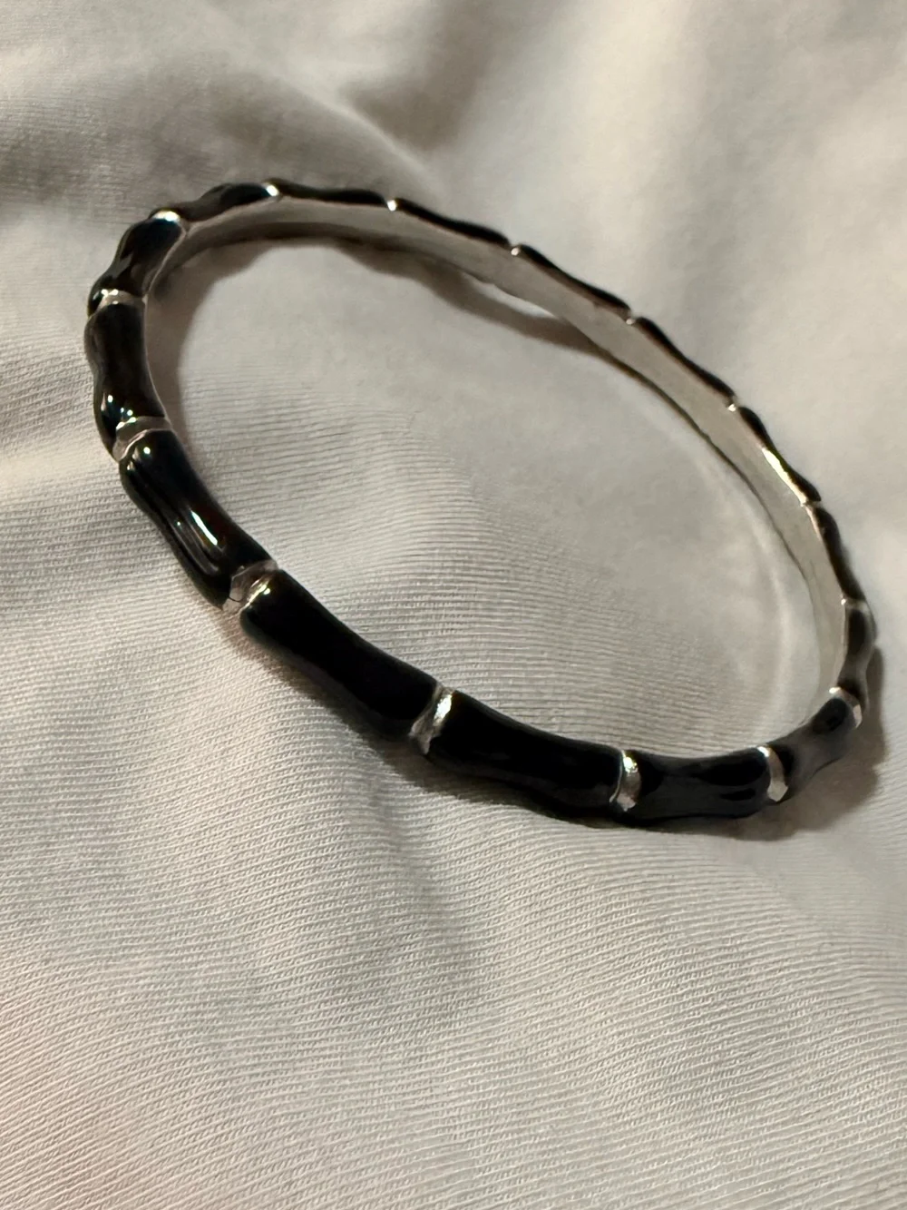 Lot of 5 Metal Bangle Bracelet Bundle, Twisted Textured, Stackable, Bamboo